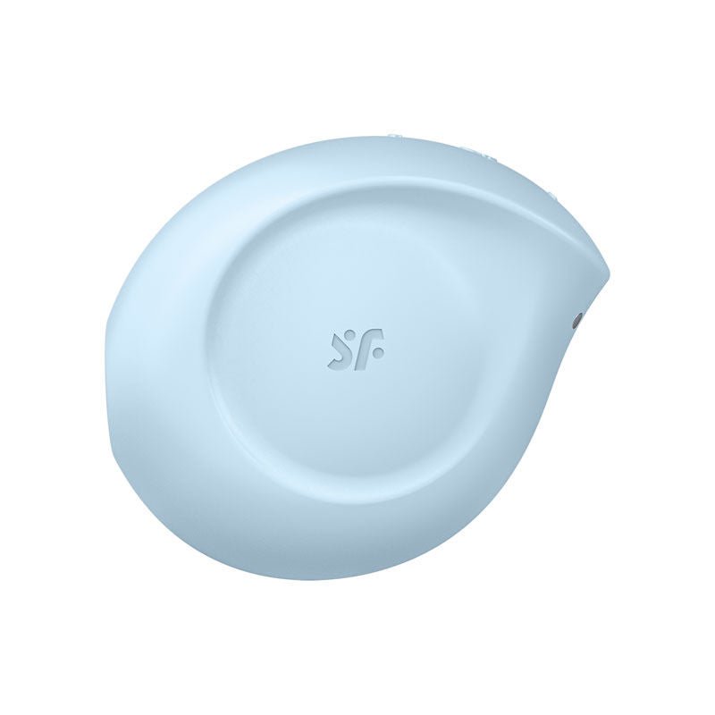 Satisfyer - sugar rush - blue clitoral suction stimulator - Product top view  | Flirty Bay